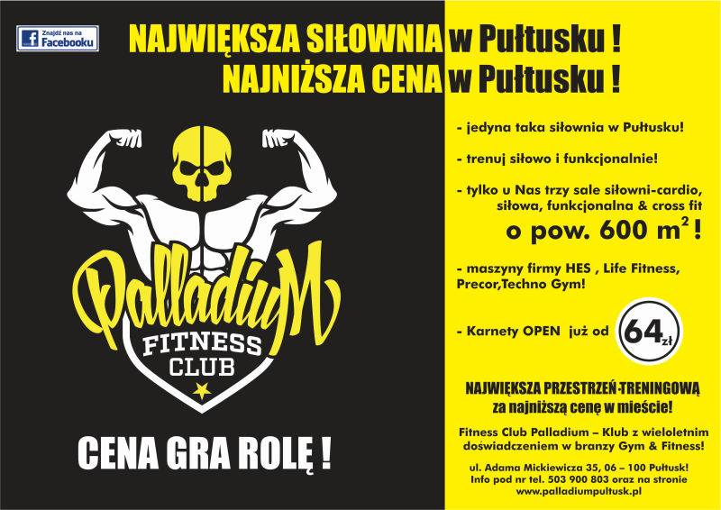 Palladium zaprasza na siłownię