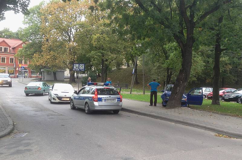 Wypadek na ul. Benedyktyńskiej