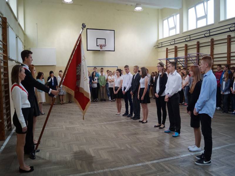 Ślubowanie pierwszoklasistów z Prusa
