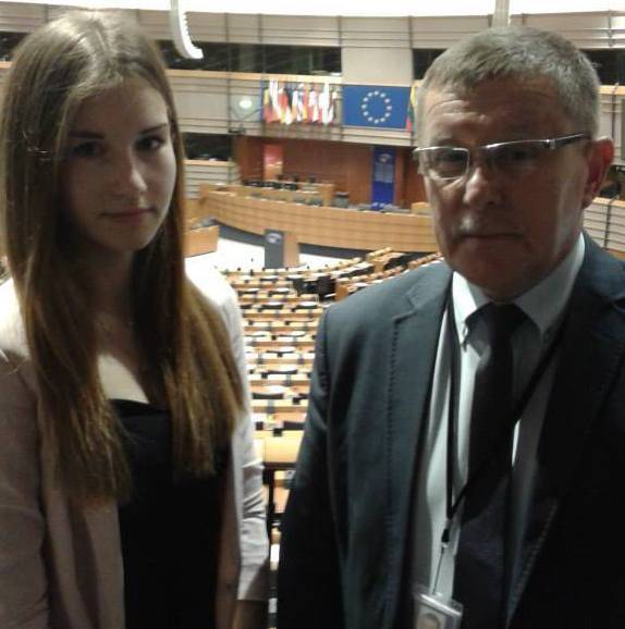 Wygrała konkurs i wyjechała do Brukseli