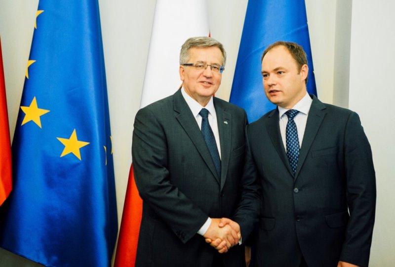 Starosta i Wójt gośćmi Prezydenta Komorowskiego