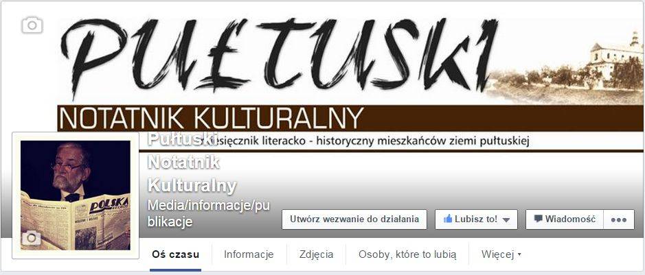 Pułtuski Notatnik Kulturalny na Facebooku!