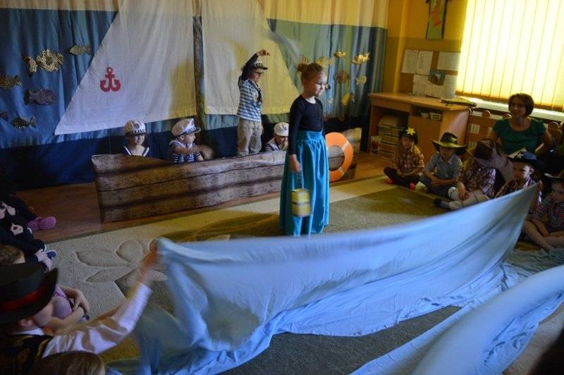 „Morska przygoda” w przedszkolu św. Rodziny