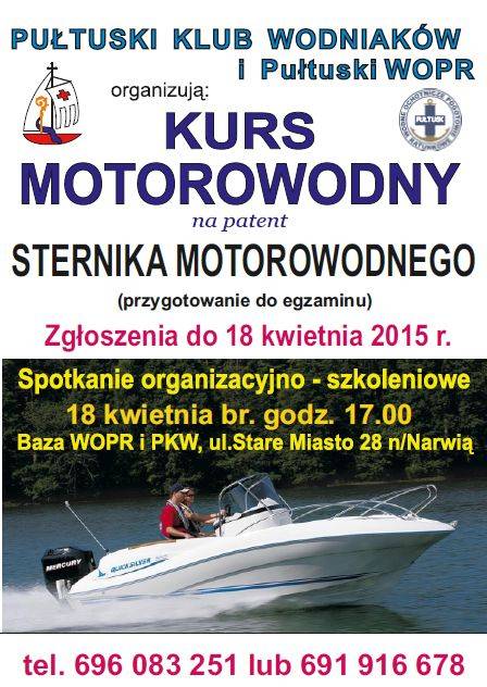 Kurs motorowodny