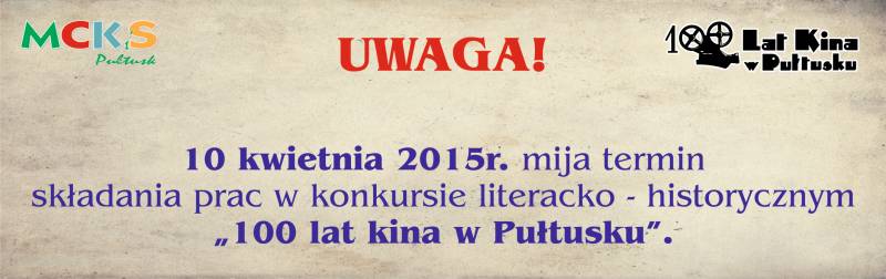 Ważna informacja