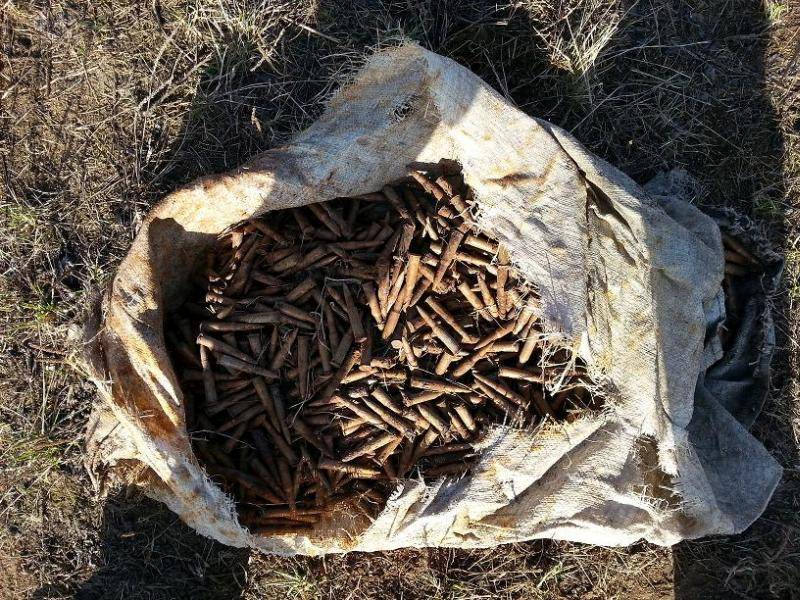 Znalezisko z czasów II wojny na Popławach