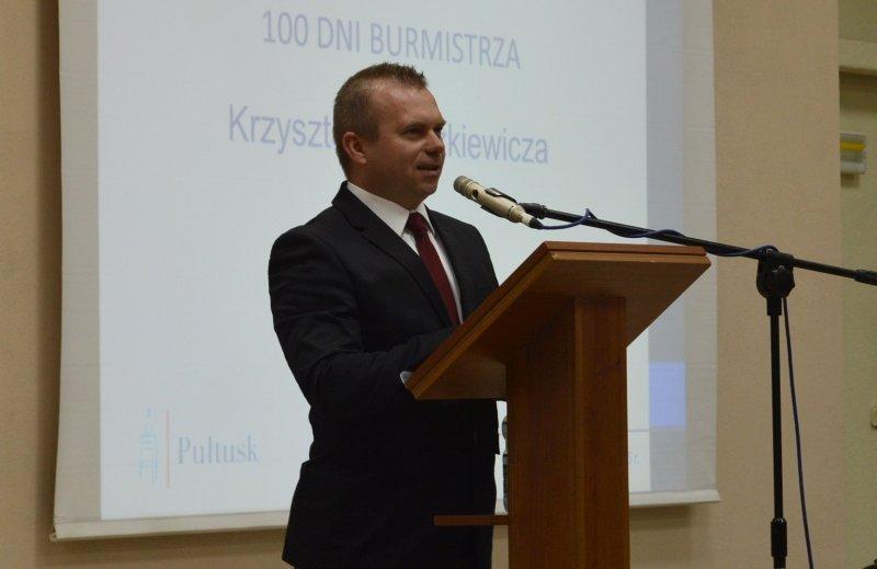 100 dni burmistrza Krzysztofa Nuszkiewicza