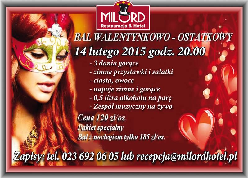 Bal walentynkowo - ostatkowy