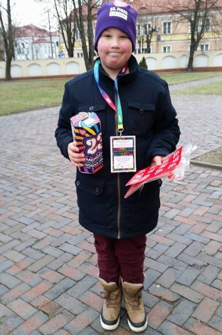 11 – letni Jan Bąk najlepszym wolontariuszem 23 finału WOŚP