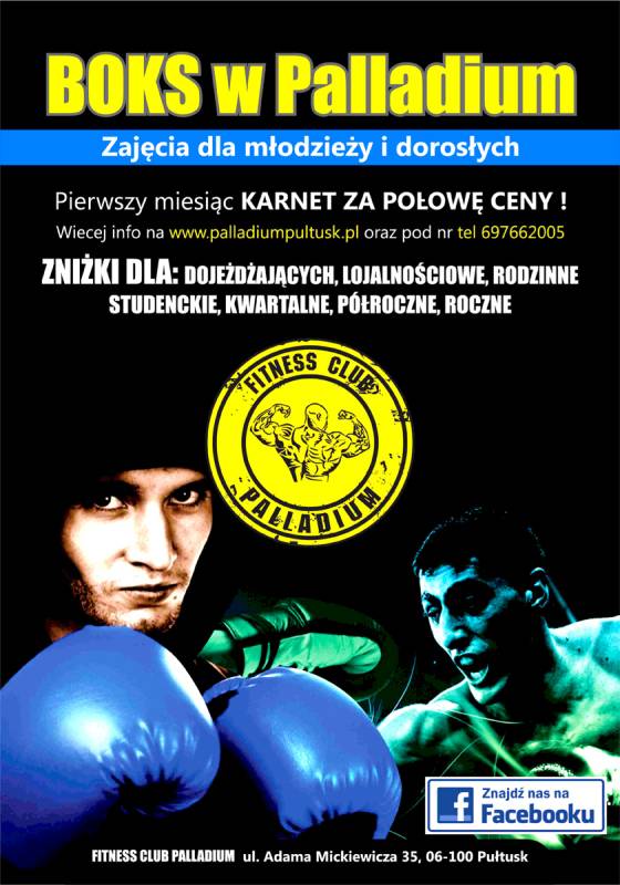 Boks w FC Palladium