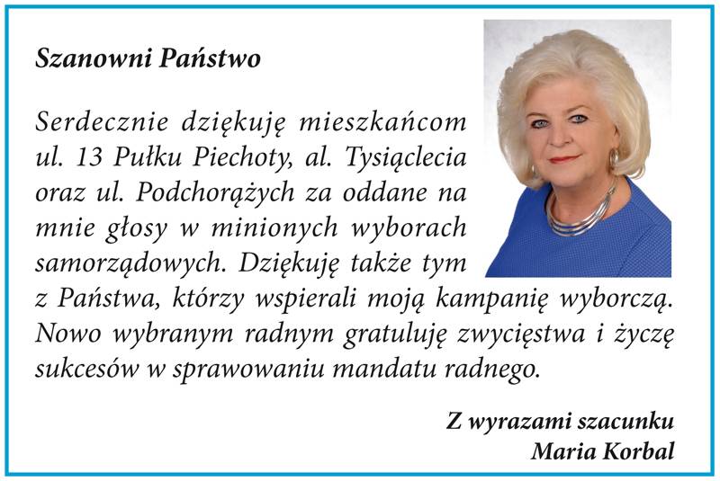 Podziękowania