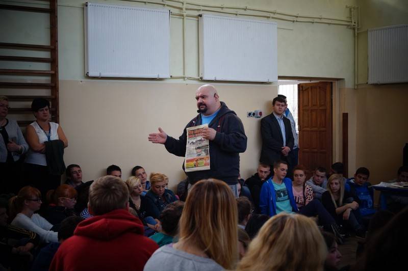 Spotkanie profilaktyczne w ZS Bolesława Prusa
