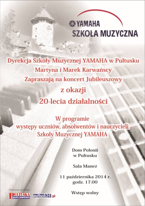 20 urodziny Szkoły Muzycznej YAMAHA