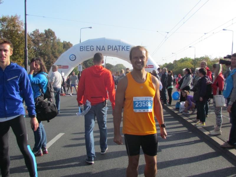 Robert Gajda w „Biegu na Piątkę” 