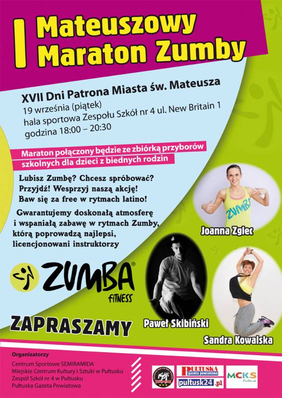 Pułtusk zatańczy zumbę!