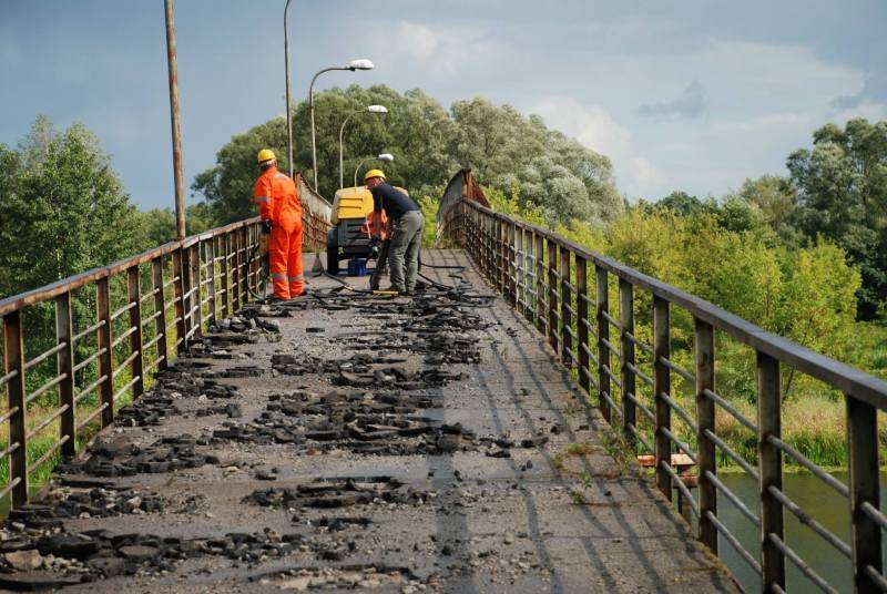 Kładka w remoncie!