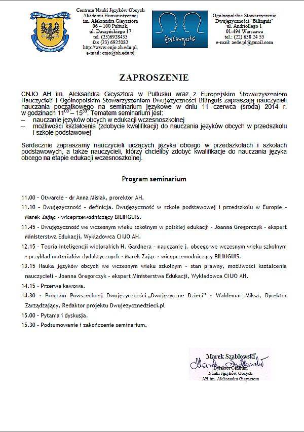 Zaproszenie
