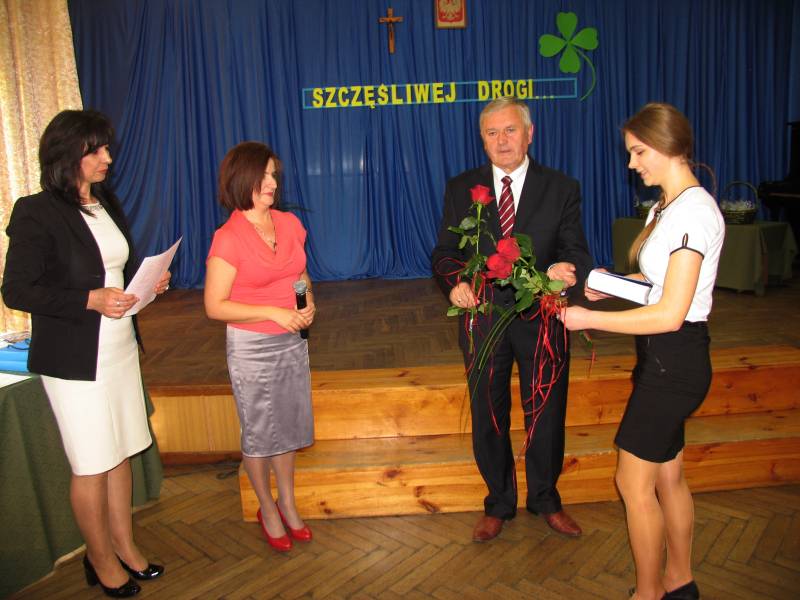 Pożegnanie absolwentów ZS BP