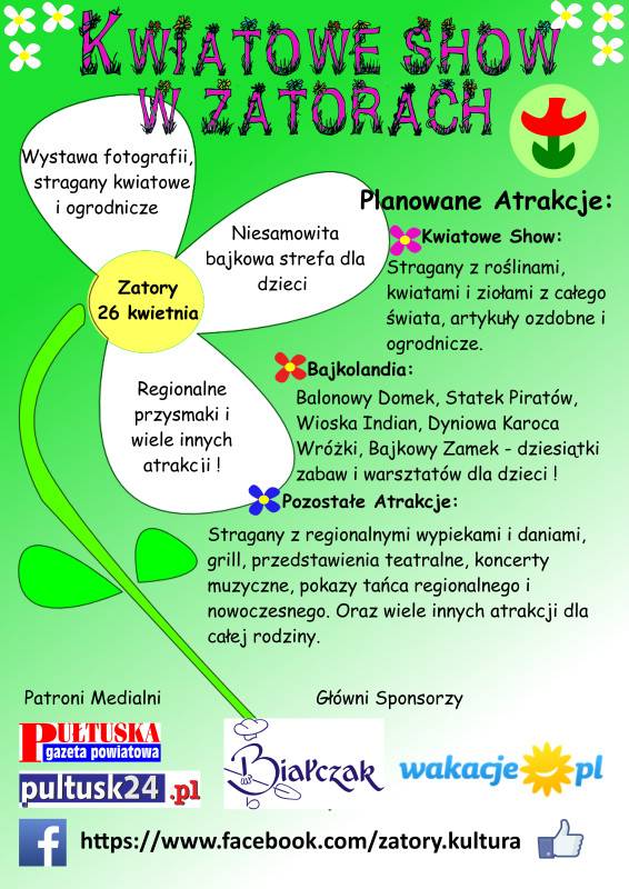 Kwiatowe show w Zatorach