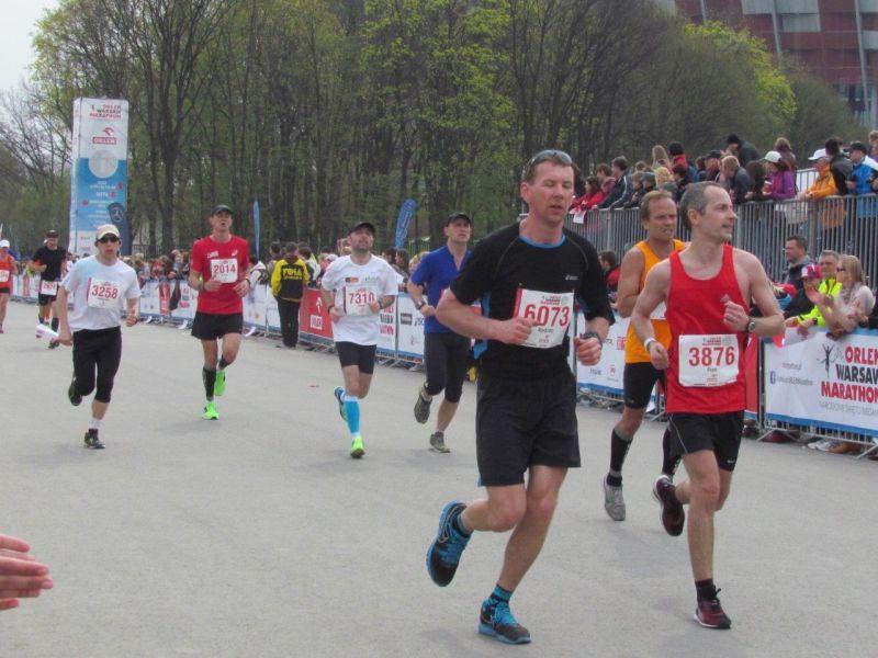 ORLEN Warsaw Marathon 2014 z udziałem zawodników z Pułtuska, w tym z KRS Zdrowy Styl Życia Gajda-Med