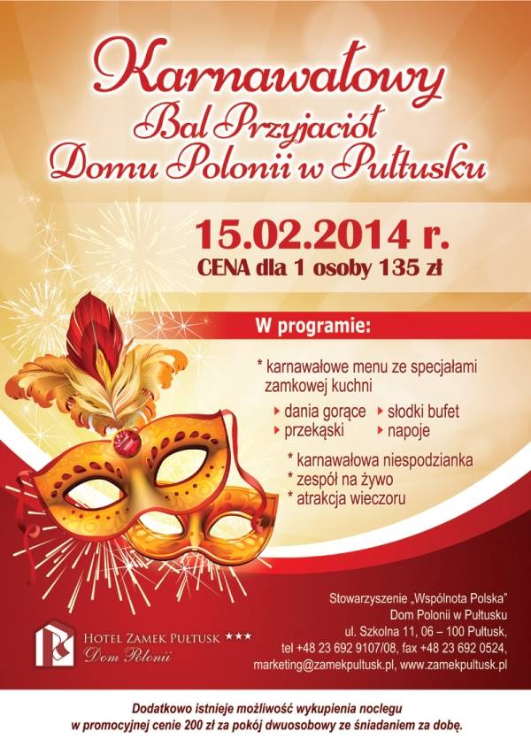 Bal Przyjaciół Domu Polonii