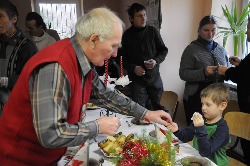 Podopieczni OWŚ podzielili się opłatkiem 