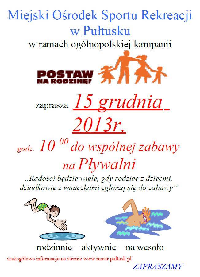 MOSiR zaprasza