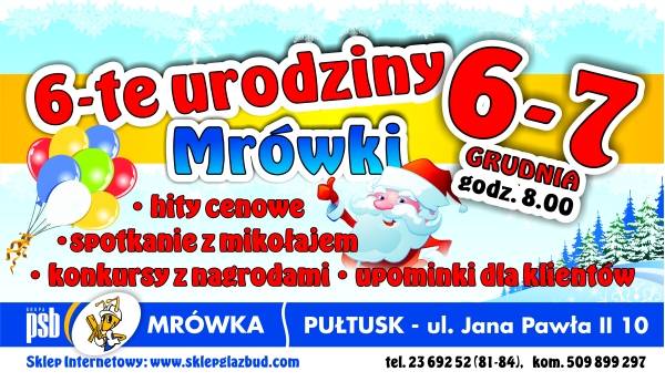 6 urodziny Mrówki