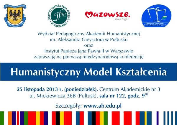 Konferencja w Akademii Humanistycznej
