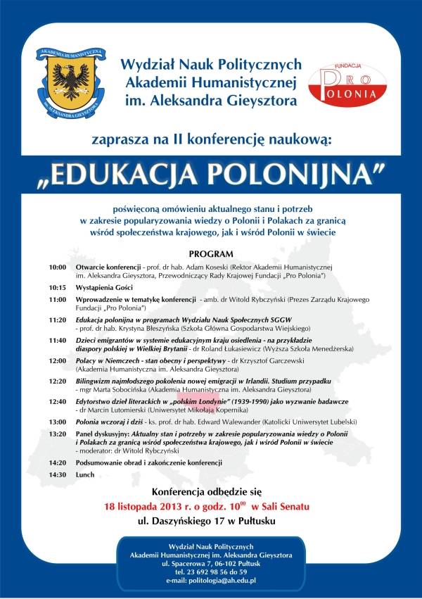 Konferencja w Akademii Humanistycznej