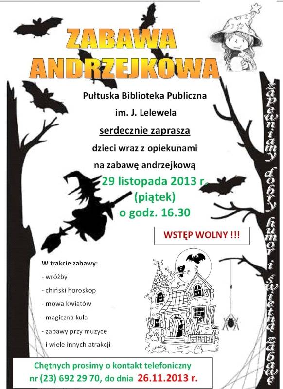Andrzejki w Lelewelu