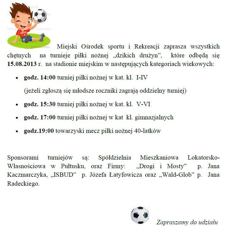Zaproszenie na 