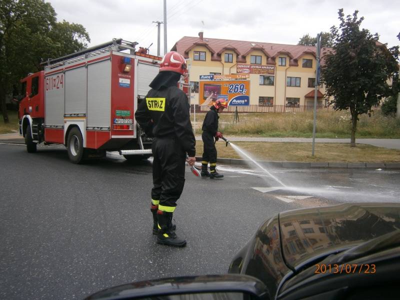 Niewielkie utrudnienie w komunikacji 