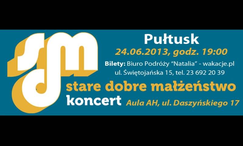 Wygraj wejściówkę na koncert Starego Dobrego Małżeństwa