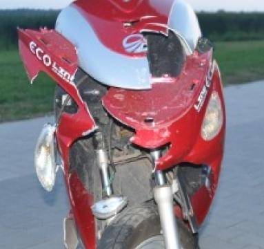 16 - latek spowodował kolizję