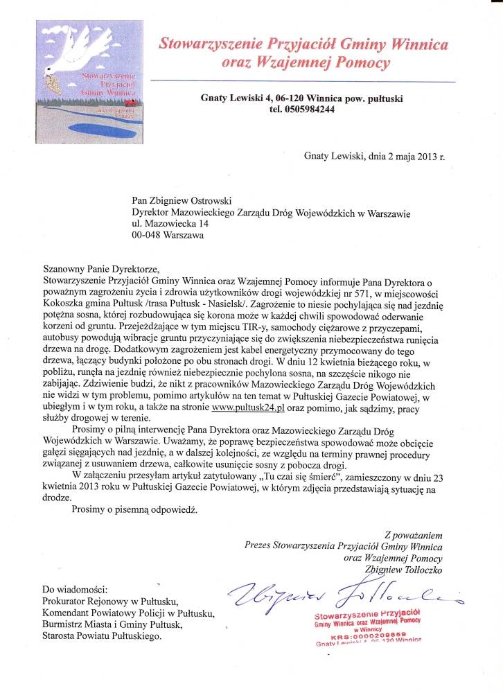 W trosce o bezpieczeństwo
