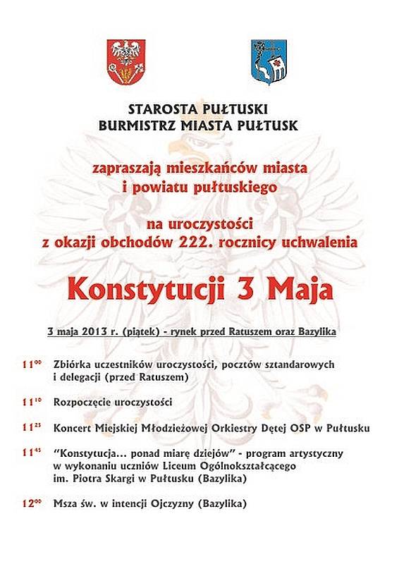 3 Maja w Pułtusku