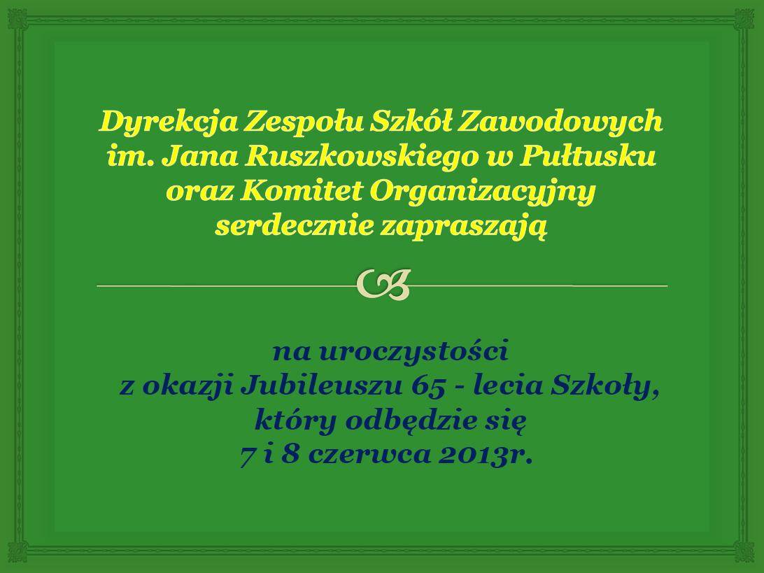 Zaproszenie