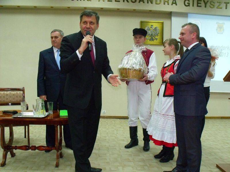 Wicepremier Janusz Piechociński w Pułtusku