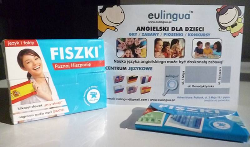 Wygraj fiszki do  hiszpańskiego!