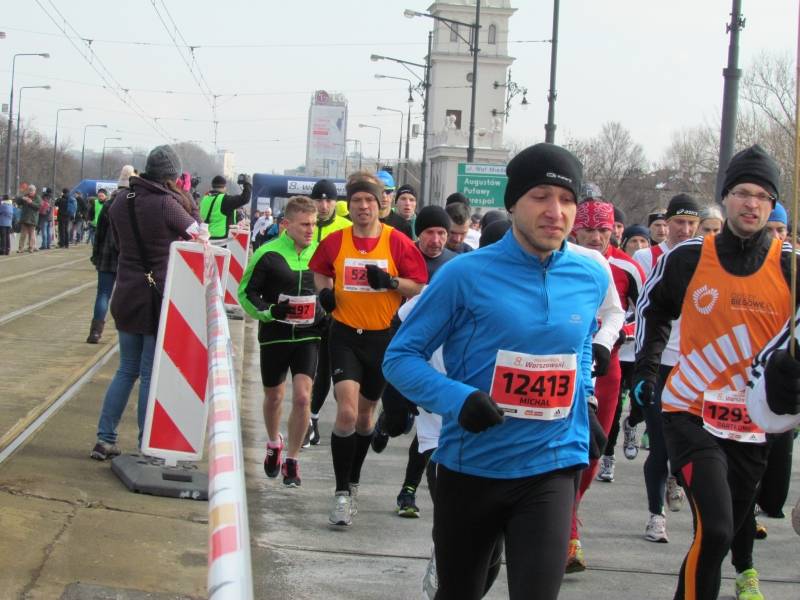 Silna ekipa z Pułtuska na VIII Półmaratonie Warszawskim