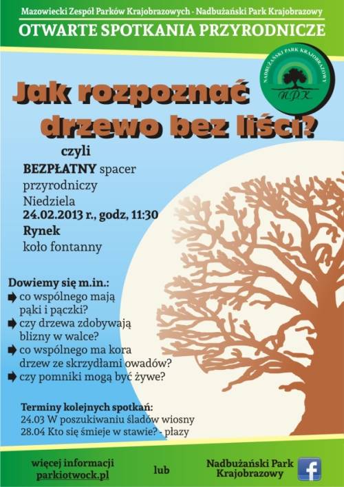 Zaproszenie na spacer przyrodniczy