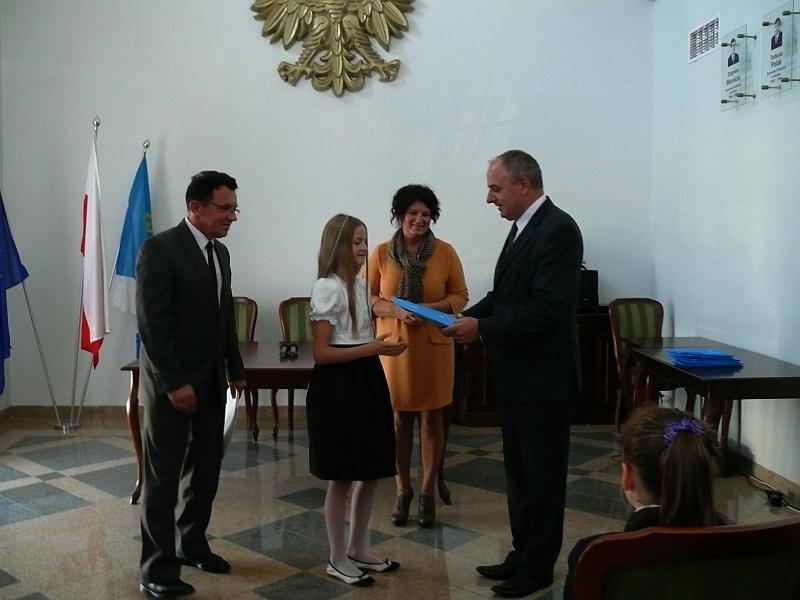 Stypendyści burmistrza