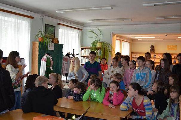 Młodzież z Białorusi w Pułtusku