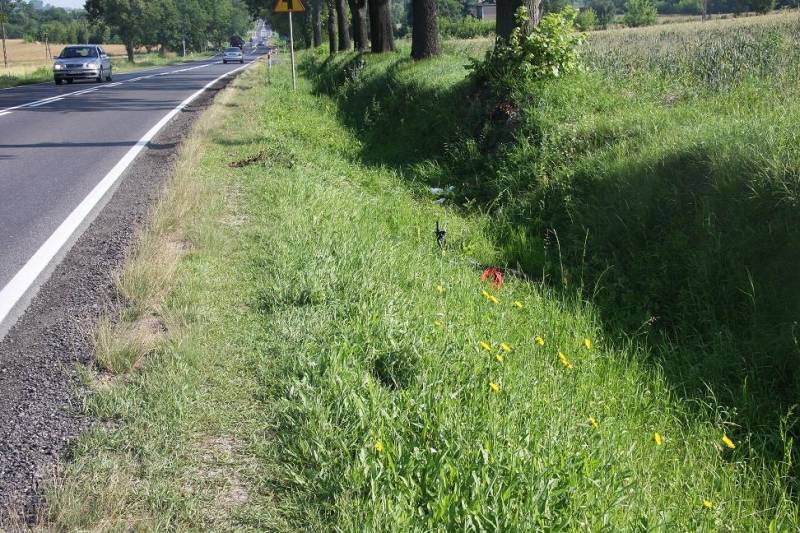 Potrącił rowerzystę i uciekł