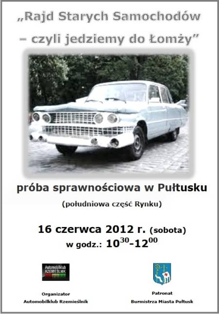 Zatrzymają się w Pułtusku