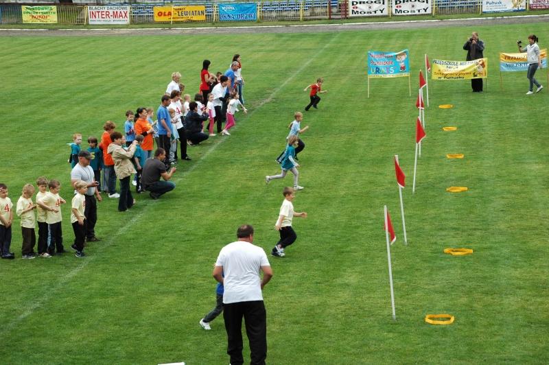 Sportowe zmagania przedszkolaków