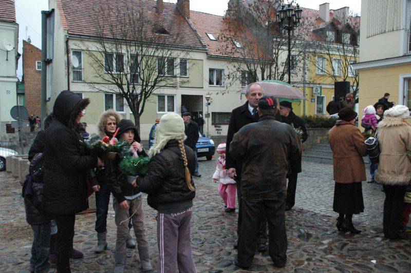 Wigilijne spotkanie na Rynku