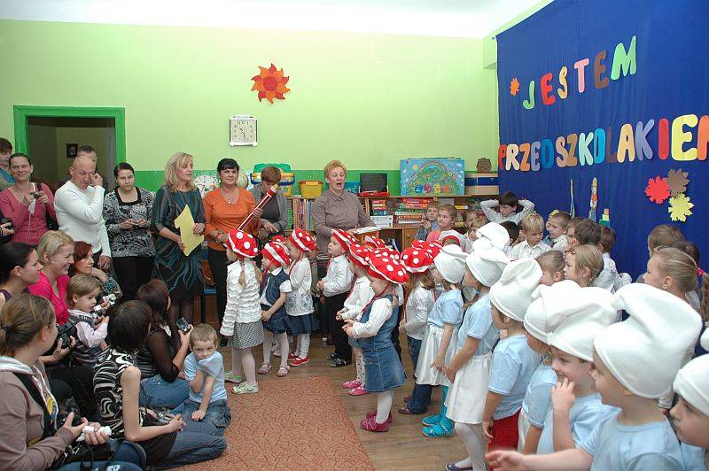 Muchomorki i Smurfy są już przedszkolakami