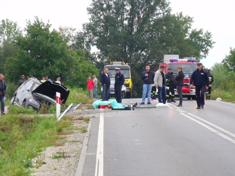 Śmiertelny wypadek w Zbroszkach